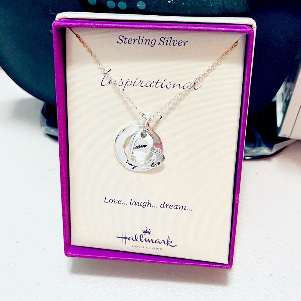 925 Hallmark heart necklace
